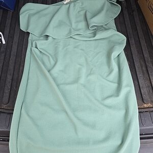 Hello MIZ Sage Green Dress